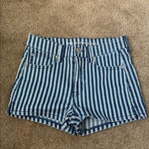american eagle jean shorts